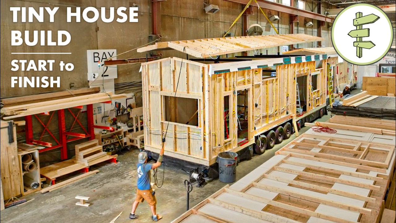 How a Tiny House is Built from Start to Finish – Fascinating Behind the ...